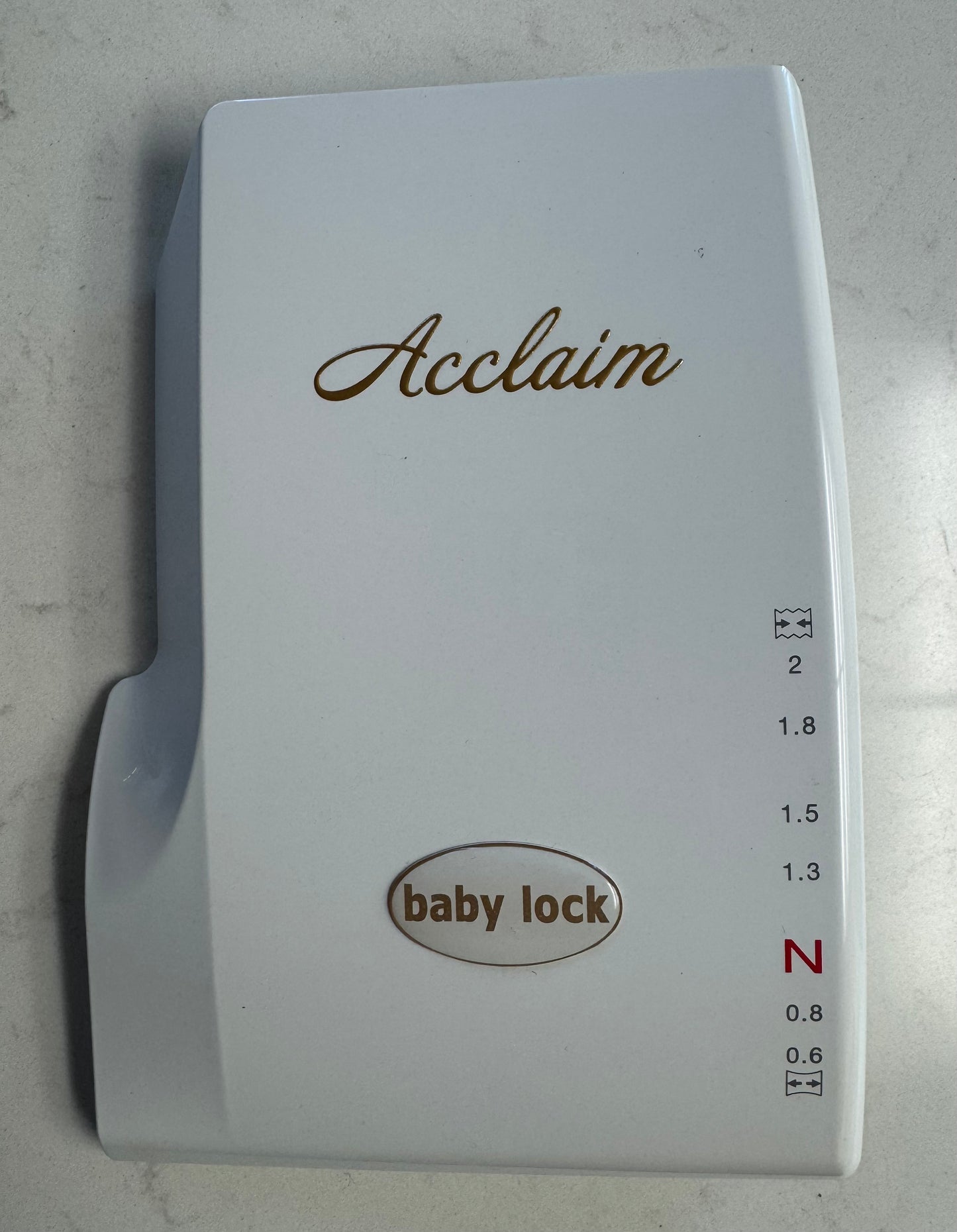 FRONT COVER SET BABYLOCK ACCLAIM BLES4 #F0-01A25