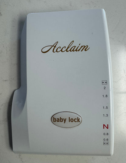 FRONT COVER SET BABYLOCK ACCLAIM BLES4 #F0-01A25