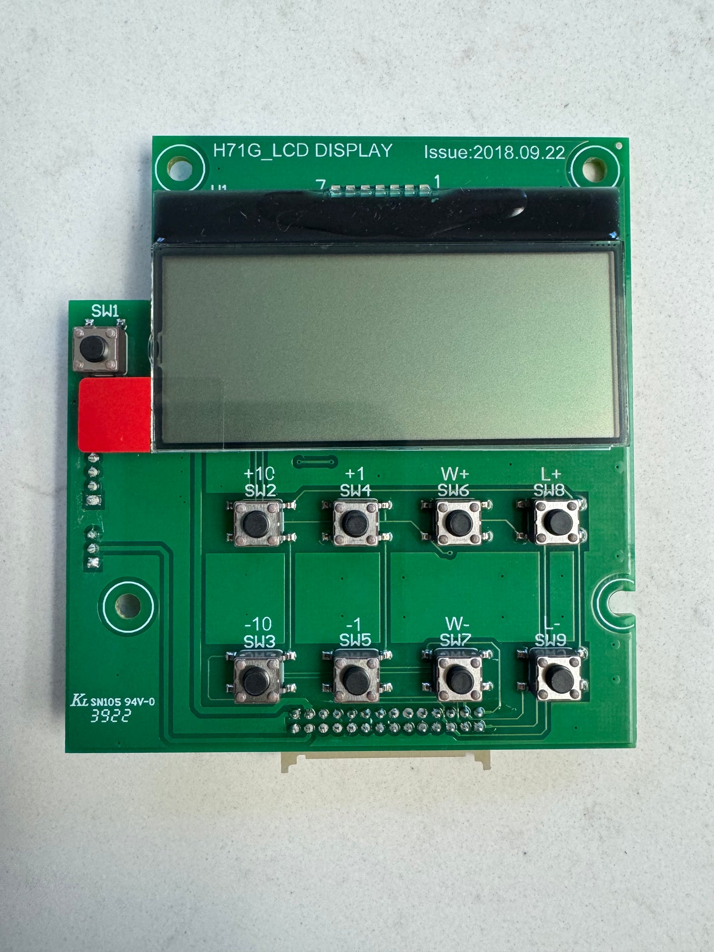 LCD Main Circuit Board #68021914 - Singer C7290Q