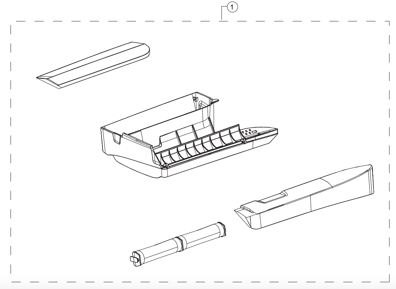 ACCESSORIES BOX CPL. #413121101