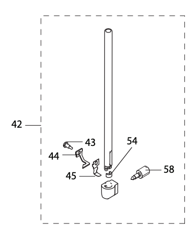 NEEDLE BAR CPL. #68003680