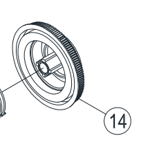 UPPER SHAFT DRIVE BELT PULLEY #416680801