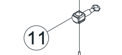 NEEDLE CLAMP CPL. #416245301