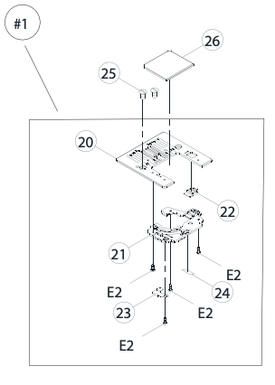 NEEDLE PLATE CPL. #68024132