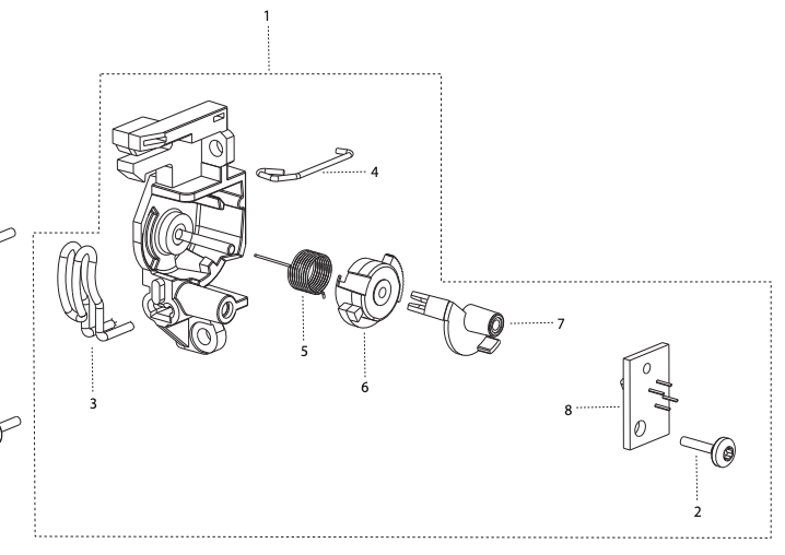 CHECK SPRING UNIT CPL #413004003