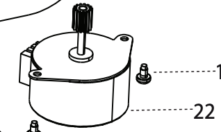 STEPPER MOTOR, XY-UNIT CPL. #413029901