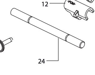 SHAFT REED #412962301