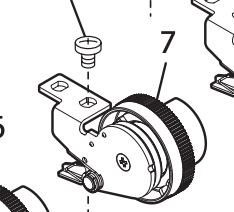 Upper looper thread tension dial (unit) #68011787