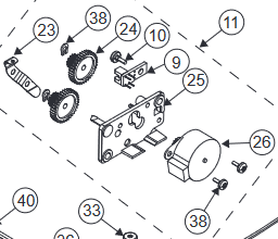 Cut Motor Cpl #413007402