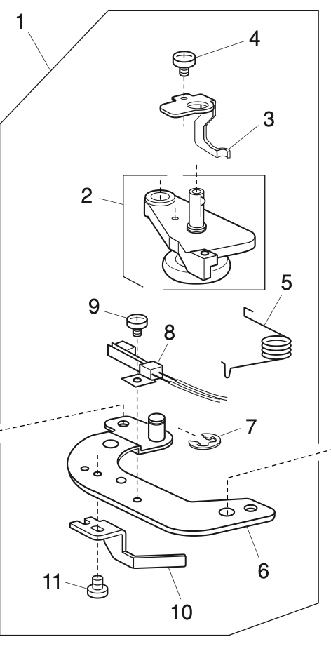 861636118 Bobbin winder (unit)