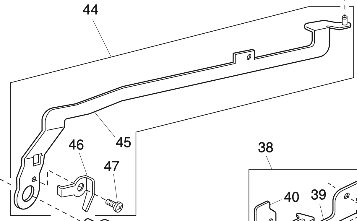 859610005 Zigzag width rod (unit)