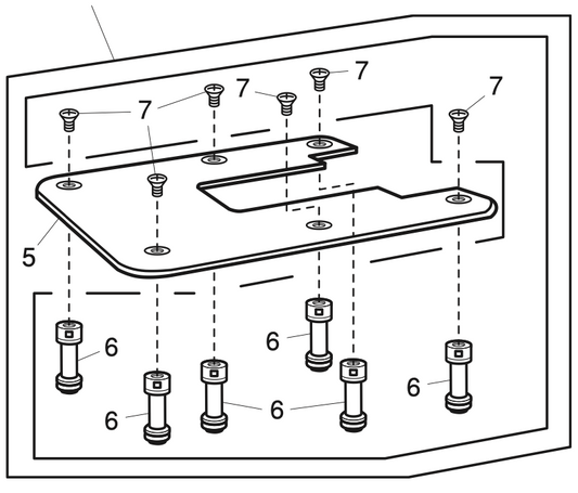 865806009 Extra wide table (unit)