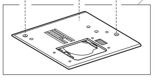 809511000 Needle plate (unit)