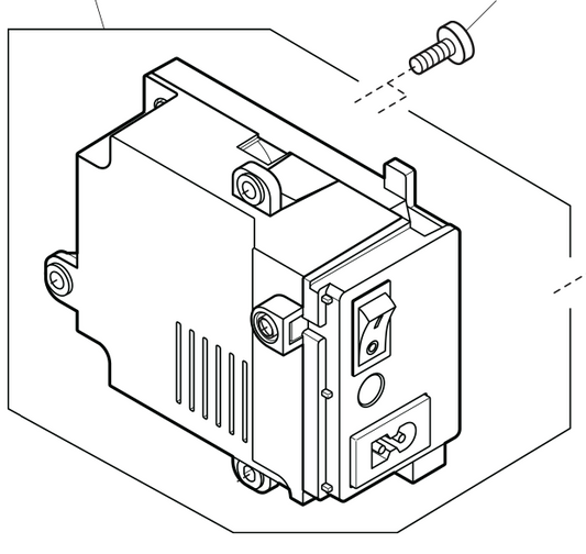 808617004 DC motor (unit)