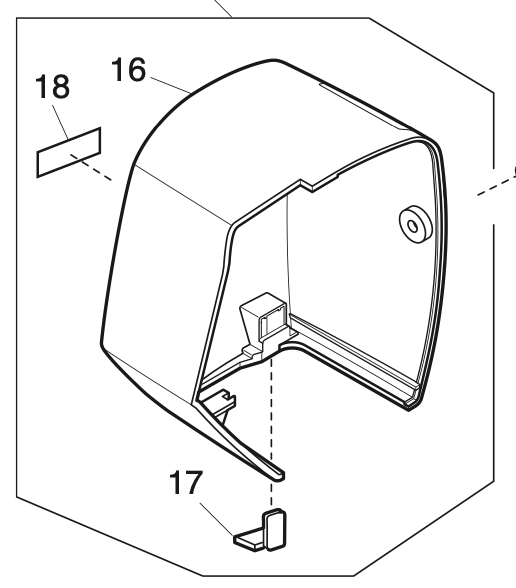 808622220 Face plate (unit)