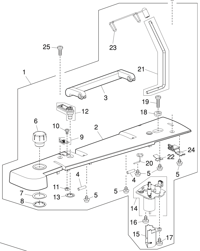 866626006 Top cover (unit)