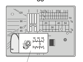 862817107 Straight stitch needle plate