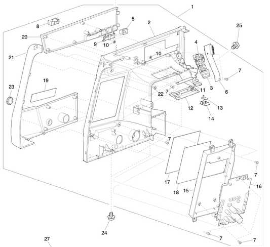 863608003 Front cover (unit)