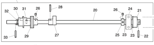 809602205 Lower shaft (unit)