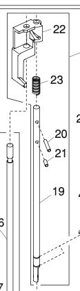 862624105 Threader shaft (unit)