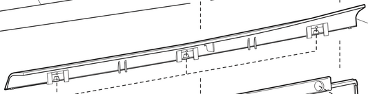 865008A02 Top cover panel