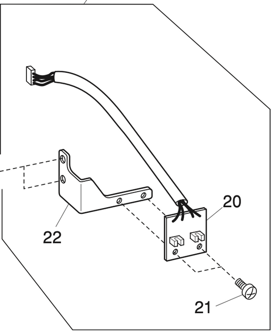 767631004 	Upper shaft sensor (UNIT)