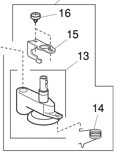 844628033 	Bobbin winder (unit)