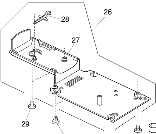 507601003 Base Cover Unit