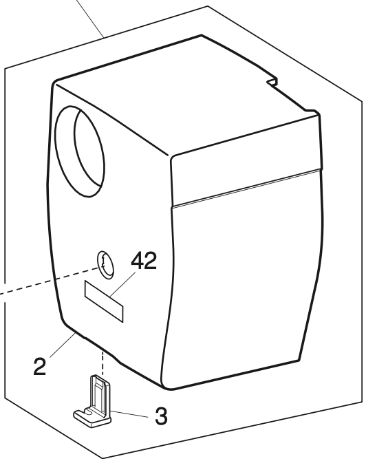 507674100 Face plate (unit)