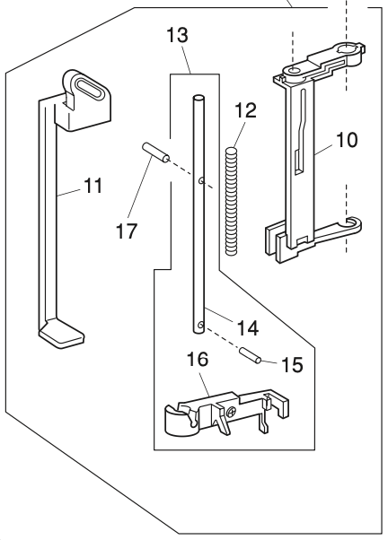 659633008 Needle threader (unit)