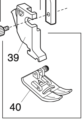 859508010  Zigzag foot (unit)