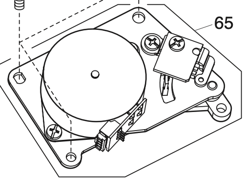 865616206 Zig zag width motor (unit)