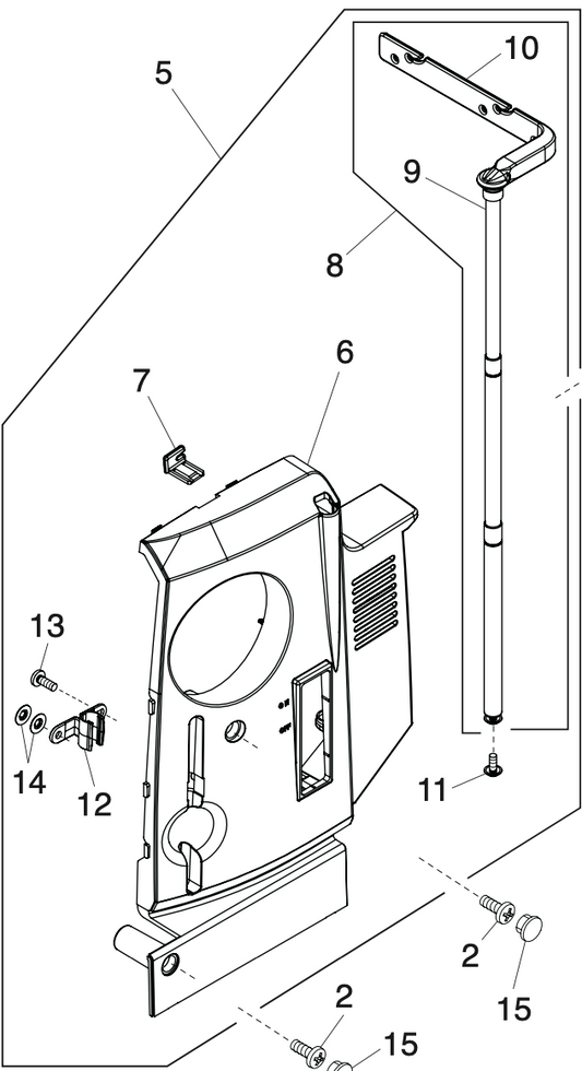 867122103 Rear cover