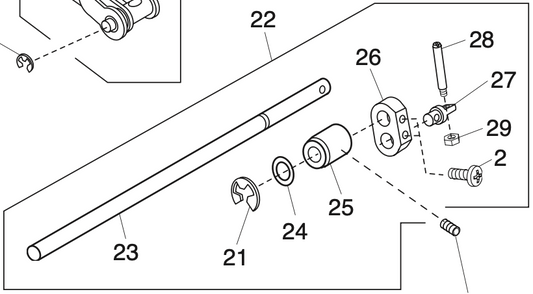 858623008 Feed connecting link (unit)