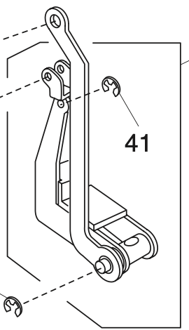 859627108 Upper feed foot (unit)