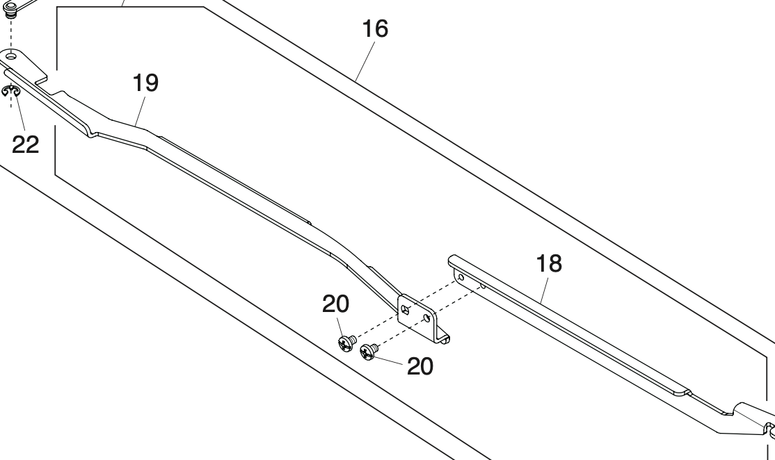 867655007 Drop rod (unit)