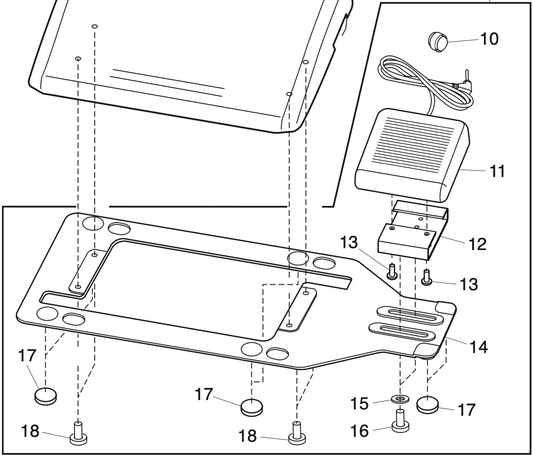 867808007 Thread cutter switch (unit)