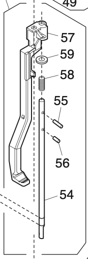 814612008 Threader shaft (unit)