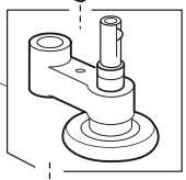 508507001 Bobbin winder arm (unit)