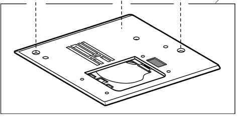 860544300 Needle plate (unit)