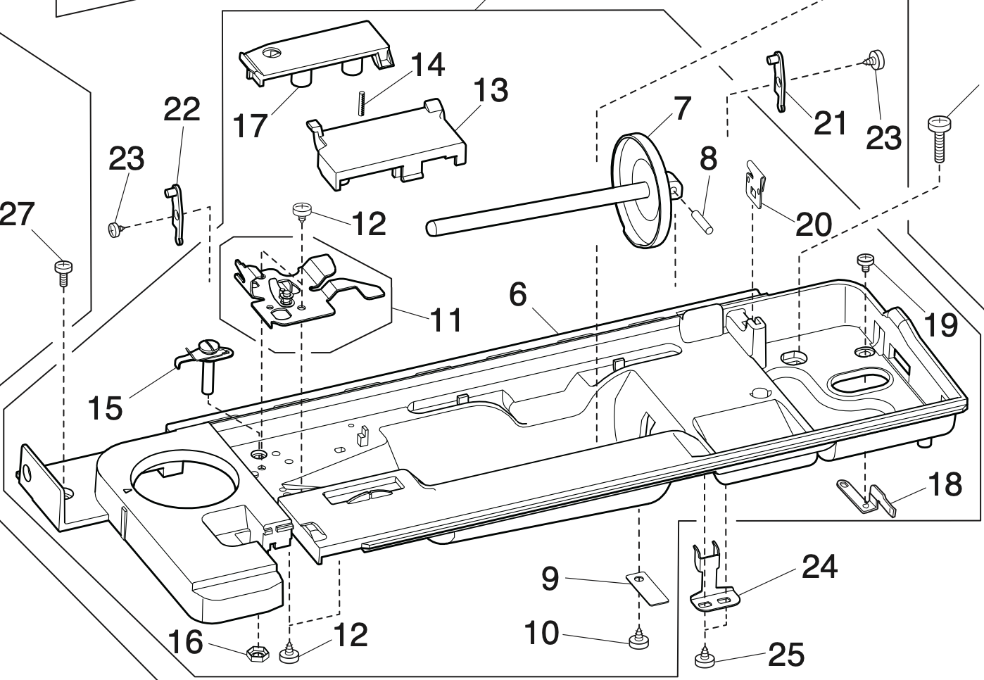 863009008 Top Cover Body