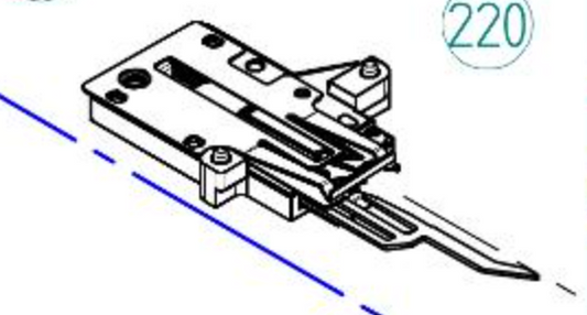 AUTO CUTTER ASSEMBLY SET 9MM #1053097100