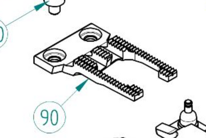 Bernina Feed dog #0335315100 9mm
