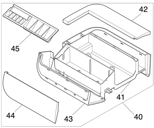 863613A01 Extension table unit