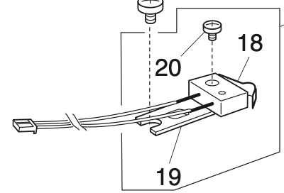 861617009 Presser foot lifter switch