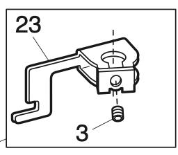 861610002 Threader position set plate (unit)