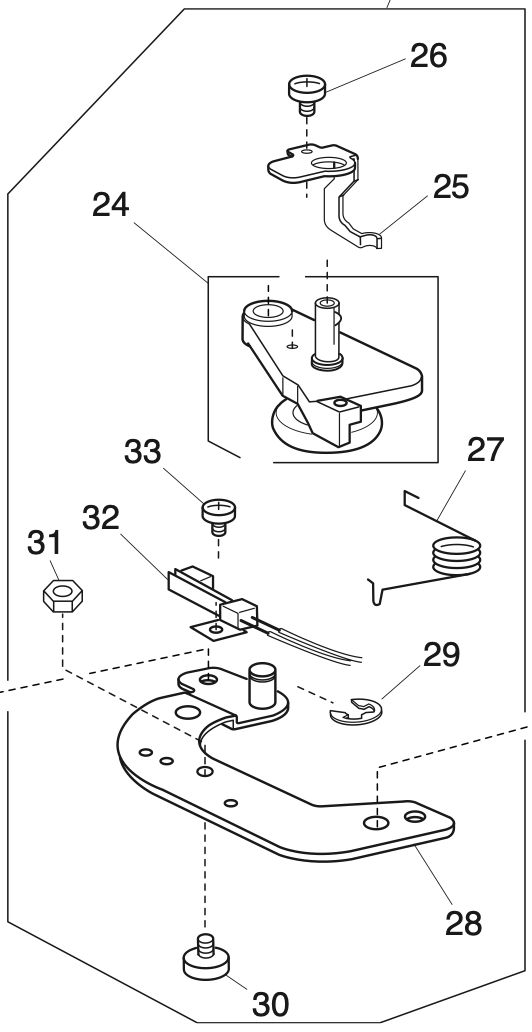 861636200 Bobbin winder (unit)