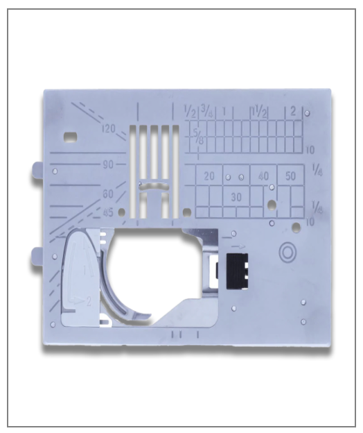 861606005 Needle plate (unit)