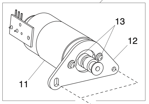 858639100 DC motor (unit)