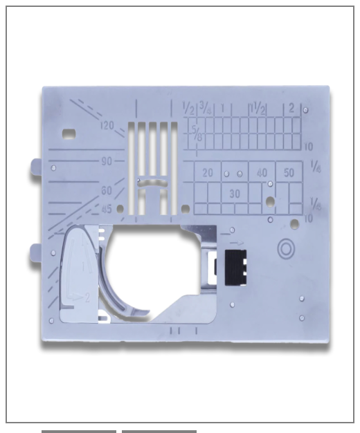 861606005 Needle plate (unit)